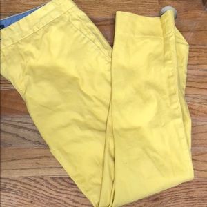 Banana republic crop mustard capris